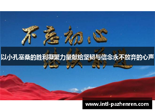 以小孔塞桑的胜利凝聚力量献给坚韧与信念永不放弃的心声 以小孔塞桑的胜利凝聚力量献给坚韧与信念永不放弃的心声