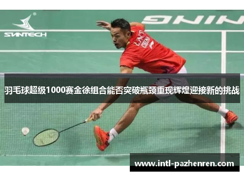 羽毛球超级1000赛金徐组合能否突破瓶颈重现辉煌迎接新的挑战